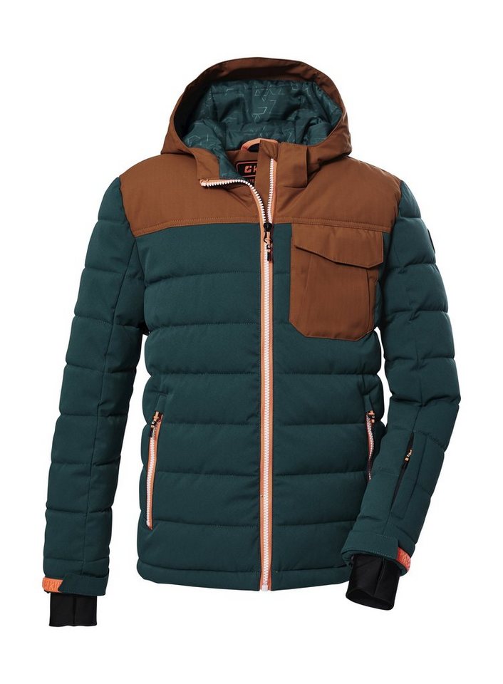 Killtec Skijacke KSW 123 BYS SKI QLTD JCKT Wasserabweisende, winddichte Winterjacke mit Colourblock-Design von Killtec