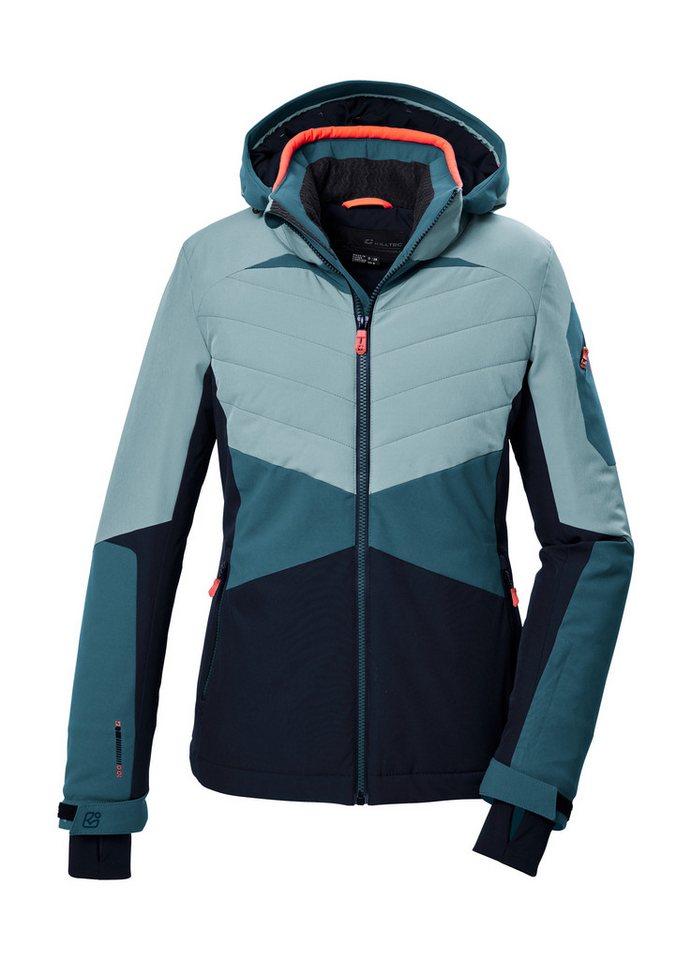 Killtec Skijacke KSW 34 WMN SKI JCKT Atmungsaktive, winddichte Damenjacke mit 10.000 mm Wassersäule von Killtec