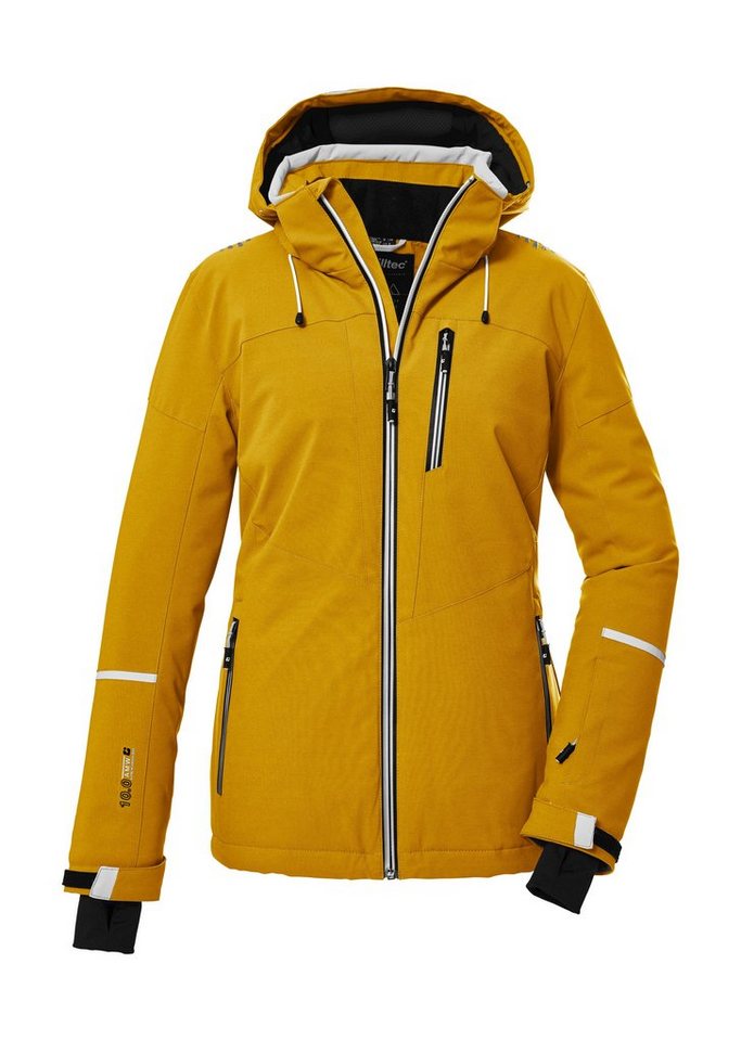 Killtec Skijacke KSW 81 WMN SKI JCKT Wasserdichte, atmungsaktive Winterjacke mit abnehmbarer Kapuze von Killtec
