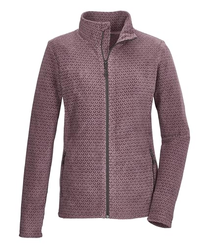 killtec Damen Fleecejacke mit Stehkragen KOW 106 WMN FLC JCKT, malve, 40, 41796-000 von Killtec