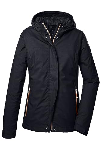 killtec Damen Funktionsjacke/Outdoorjacke mit Kapuze KOS 68 WMN JCKT, dunkelnavy, 44, 41347-000 von Killtec
