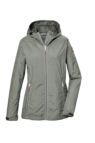 killtec Damen Funktionsjacke/Regenjacke mit Kapuze KOS 108 WMN JCKT, helloliv, 40, 42954-000 von Killtec
