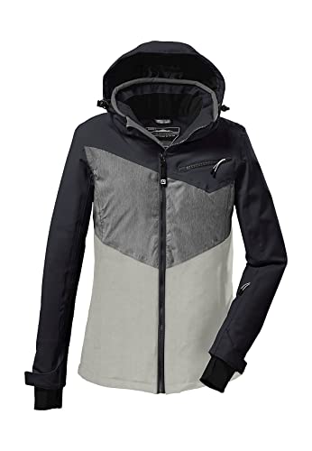 killtec Damen Funktionsjacke/Skijacke mit abzippbarer Kapuze und Schneefang - KSW 269 WMN SKI JCKT, weiss, 36, 37609-000 von Killtec