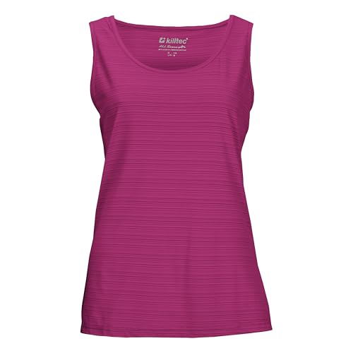 killtec Damen Funktionstanktop KOS 41 WMN TP, Magenta, 48, 38313-000 von Killtec