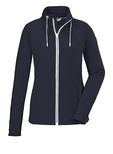 killtec Damen Powerstretchjacke mit Stehkragen KOS 24 WMN FLX JCKT, nachtblau, 40, 42850-000 von Killtec
