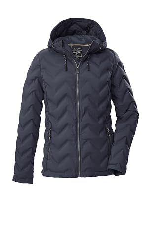 killtec Damen Steppjacke/Funktionsjacke in Daunenoptik mit Kapuze KOW 23 WMN QLTD JCKT, nachtblau, 38, 43305-000 von Killtec