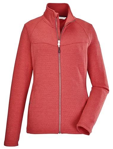 killtec Damen Stretchjacke mit Stehkragen/Fleecejacke KOS 102 WMN FLX JCKT, coral pink, 48, 39176-000 von Killtec