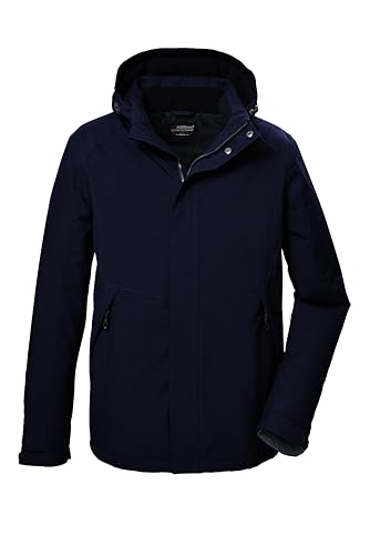 killtec Herren Funktionsjacke/Outdoorjacke mit abzippbarer Kapuze KOW 4 MN JCKT, dunkelnavy, 3XL, 41843-000 von Killtec