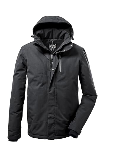killtec Herren Funktionsjacke/Outdoorjacke mit abzippbarer Kapuze - Kurzgröße KOW 161 MN JCKT KG, schwarz, 26, 43055-000 von Killtec