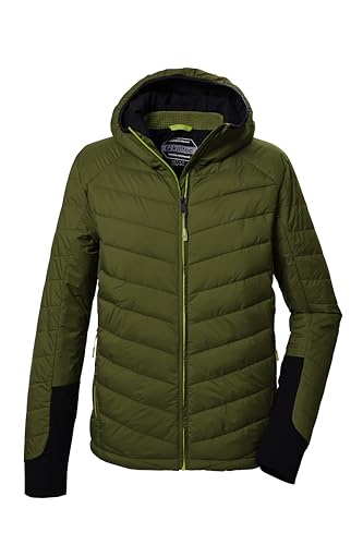 killtec Herren Skijacke/Funktionsjacke in Daunenoptik mit Kapuze und Schneefang KOW 13 MN QLTD JCKT, moos, L, 41921-000 von Killtec