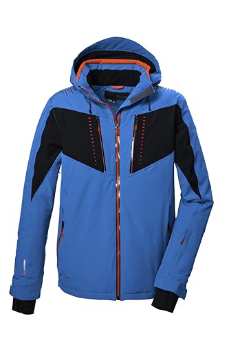 killtec Herren Skijacke/Funktionsjacke mit abzippbarer Kapuze, Schneefang und Unterarmventilation KSW 413 MN SKI JCKT, dunkelpetrol, 3XL, 41983-000 von Killtec