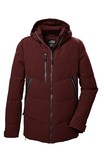 killtec Herren Steppjacke/Funktionsjacke in Daunenoptik mit Kapuze KOW 1 MN QLTD JCKT, gebranntes rot, 3XL, 41837-000 von Killtec