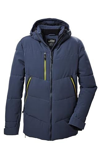 killtec Herren Steppjacke/Funktionsjacke in Daunenoptik mit Kapuze KOW 1 MN QLTD JCKT, marine, L, 41837-000 von Killtec