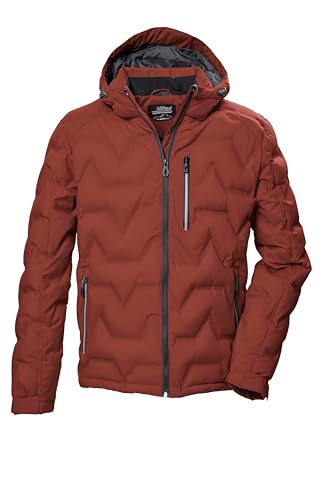 killtec Herren Steppjacke mit Kapuze/Jacke ist wasserabweisend KOW 60 MN QLTD JCKT, ziegelrot, 3XL, 41834-000 von Killtec