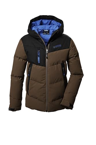 killtec Jungen Steppjacke/Winterjacke mit Kapuze KOW 376 BYS QLTD JCKT, braun, 176, 42212-000 von Killtec