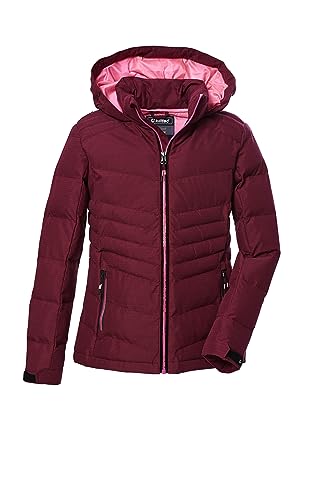 killtec Mädchen Steppjacke mit Kapuze KOW 166 GRLS QLTD JCKT, dunkel himbeere, 152, 40923-000 von Killtec