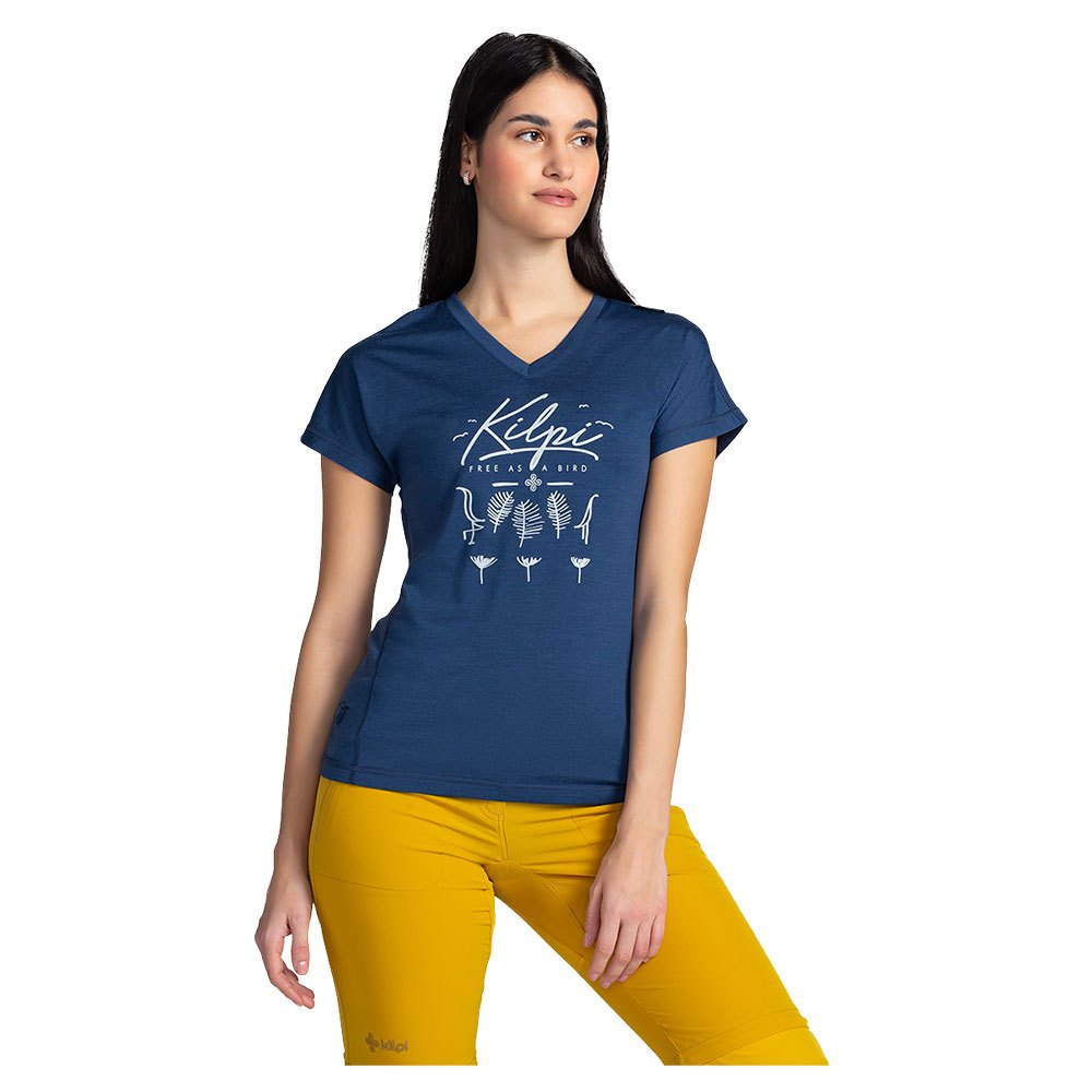 Kilpi Merin Short Sleeve T-shirt Blau 34 Frau von Kilpi
