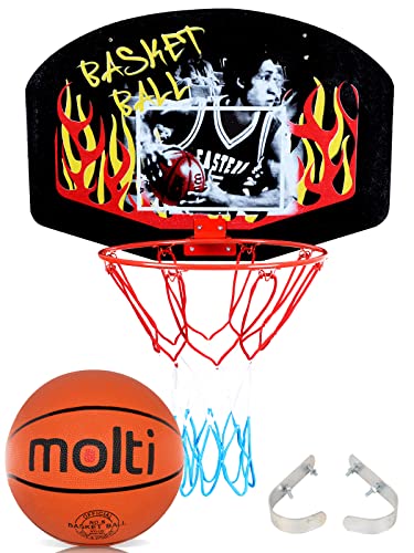 Basketballkorb mit Ball Basketball Korb Set Basketballspiel Manschaftssport Basketballspieler von Kimet