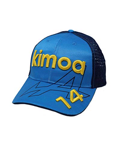 KIMOA Cap FA Alpine Cap 2021, Unisex, Formula 1 Cap, GO0S21912400, blau, L von Kimoa
