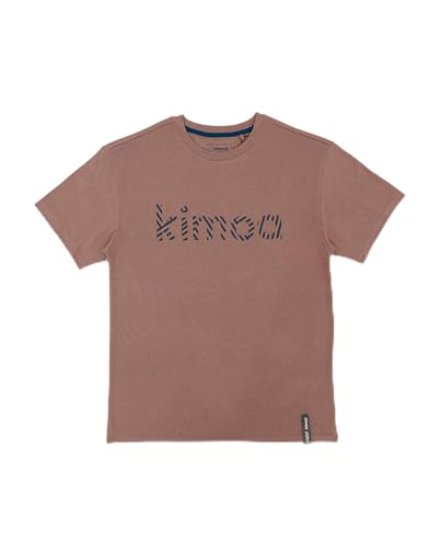 KIMOA Streaky Eco Erde T-Shirt, braun, Medium-Large von Kimoa