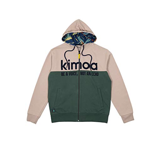 KIMOA Sweatshirt mit hohem Lake Granatrot, Unisex, für Erwachsene (1 Stück) von Kimoa