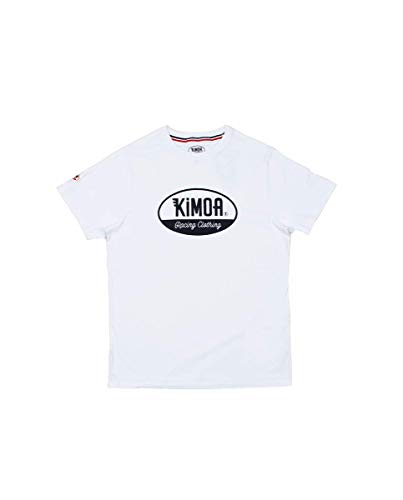 KIMOA T-Shirt, Weiß, Unisex, Erwachsene, T-Shirt, CA0W20740102, Weiß, CA0W20740102 S von Kimoa