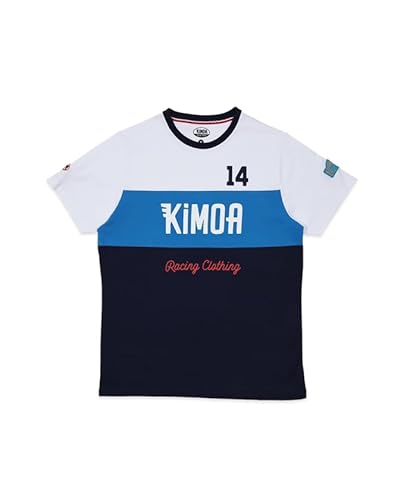 Kimoa T-Shirt Rally Driver, Blau, Unisex, Erwachsene, T-Shirt, CA0W20644601, Blau, CA0W20644601 XS von Kimoa