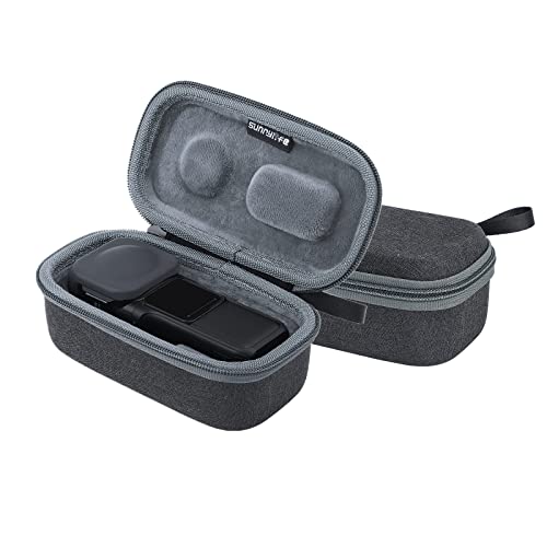 Kimyoaee Kameratasche für Insta360 One rs 1 Zoll 360 Kameratasche mit Leica Zubehör kompakt, tragbare Aufbewahrungstasche, Grau von Kimyoaee