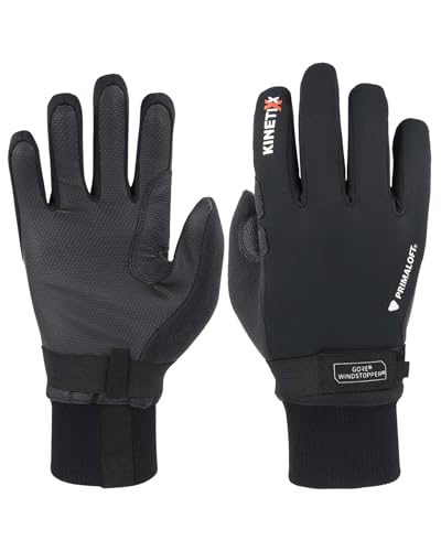 KinetiXx Nure Warmer Langlaufhandschuh Schwarz Größe 6,5 - Unisex Handschuhe Winter - Kälteschutz & Winddicht - Für Ski, Langlauf & Freizeit - 1 Paar von KinetiXx