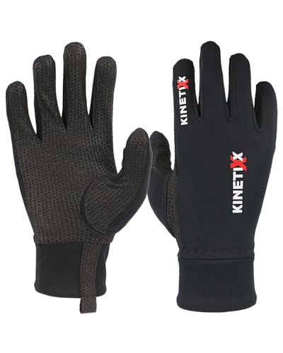 KinetiXx Sol 2.0 Sportlicher Langlaufhandschuh Black Größe 5,5 - Unisex Handschuhe Winter - Wasserabweisend & Winddicht - Ski, Langlauf, Freizeit - 1 Paar von KinetiXx