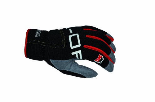 KinetiXx Uni Handschuhe X-Driver, schwarz/grau, L, 7000-150 von KinetiXx