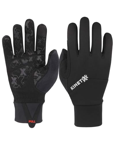 KinetiXx Logan Winter-Radhandschuh Gelb Größe 7 - Unisex Fahrrad Handschuhe Winter - Winddicht & Wasserabweisend - Fahrrad Zubehör- 1 Paar von KinetiXx