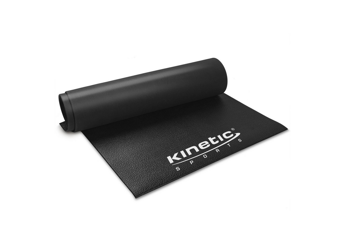Kinetic Sports Bodenschutzmatte, 6 mm Dick, aus robustem PVC, schwarz in 4 Größen erhältlich von Kinetic Sports
