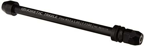 Kinetic Thru Axle Fine Thread Adapter - Black von Kinetic