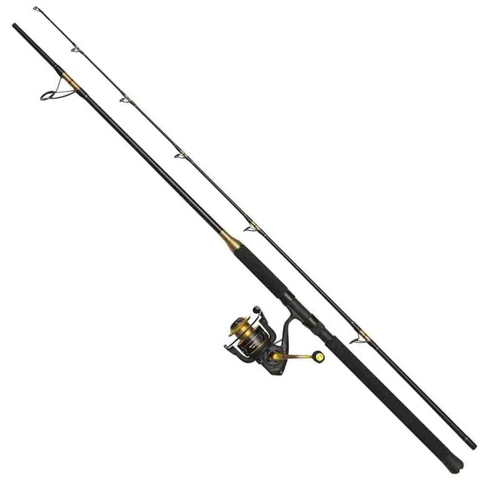 Kinetic Brutalis Fs Spinning Combo Schwarz 2.44 m / 50-160 g von Kinetic