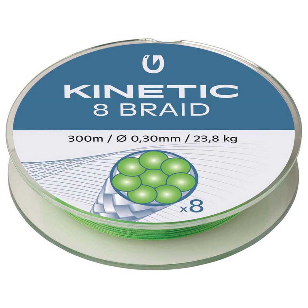 Kinetic Cyber 8 Braided Line 300 M Grün 0.200 mm von Kinetic