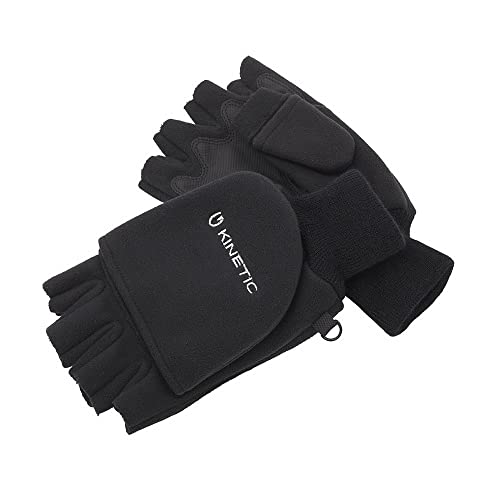Kinetic Fleece Handschuh Wind Stop, Warmer Fleece-Handschuh, weich, praktisch und warm, elastisches Handgelenk, Größe M - XL (L) von Kinetic