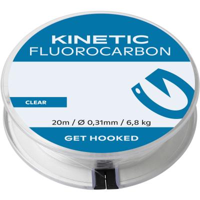 Kinetic Fluorocarbon 20m 0,22mm/3,9kg Clear von Kinetic