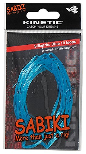 Kinetic - Hornfisch Hornhecht Seidenfäden - blau - 10 Stück von Kinetic
