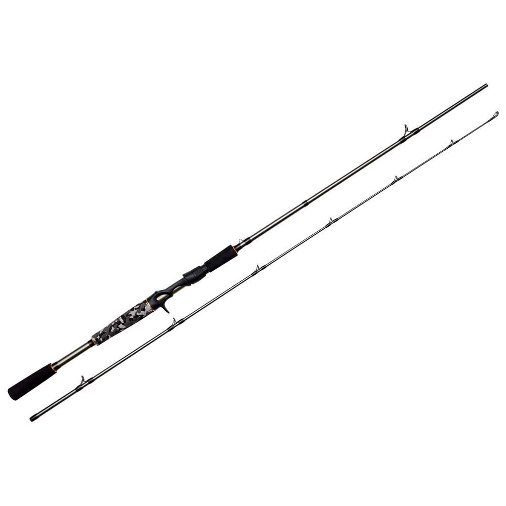 Kinetic Muzzler Carbon Tech Baitcasting Rod Silber 1.98 m / 40-120 g von Kinetic