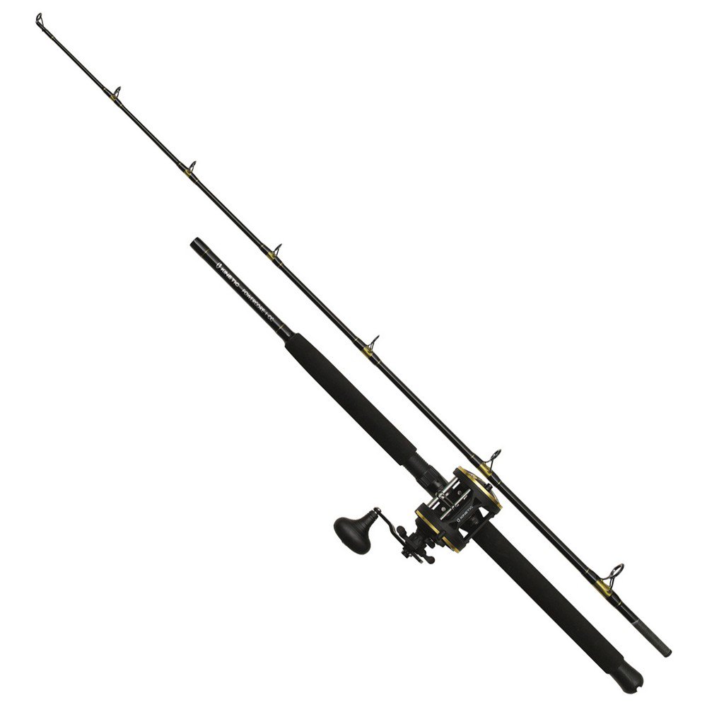 Kinetic Powercore Cc Trolling Combo Schwarz 2.02 m / 200-600 g von Kinetic