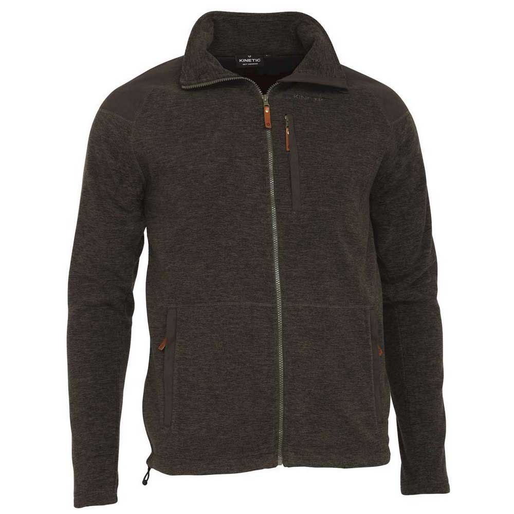 Kinetic Quest Wind Stop Full Zip Fleece Grün M Mann von Kinetic