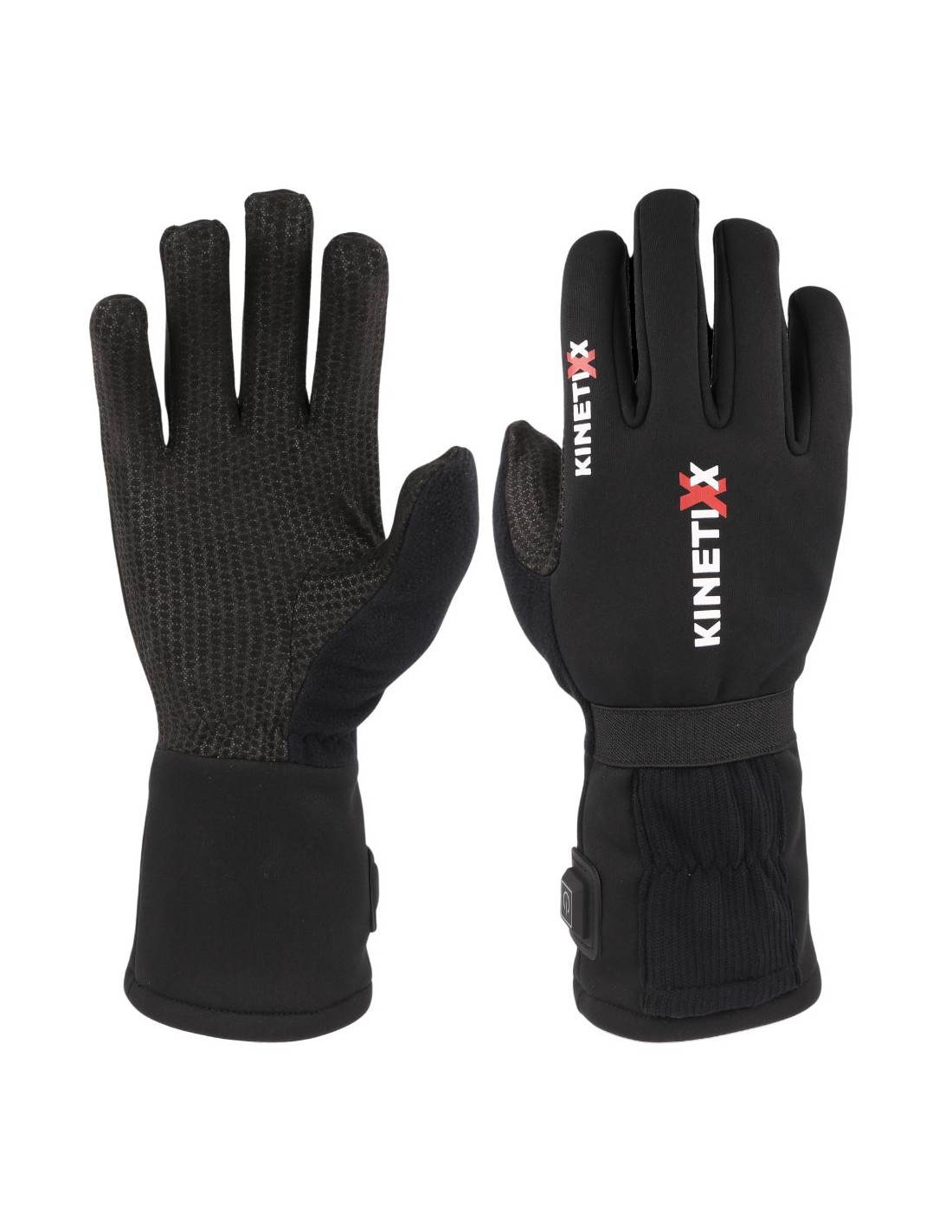 Kinetixx Heizhandschuhe Cross Country Handschuhfarbe - Schwarz, Handschuhvariante - Handschuhe (beiheizbar), Handschuhgröße - 7, von Kinetixx