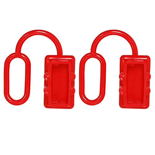 KingBra Gummi-Abdeckungen, rot, 175 A, Schutzkappe, Staubschutz, kompatibel mit Steckverbindern, kompatibel mit 175 A Gleichstrom-Steckern von KingBra