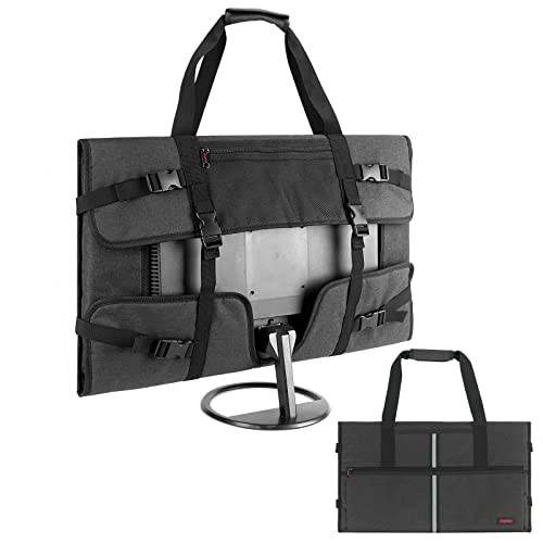 Kingshion Reise-Tragetasche, kompatibel mit 81,3 cm (32 Zoll) All-in-One-Desktop-Computer und 81,3 cm (32 Zoll) Monitor, Dunkelgrau von Kingshion