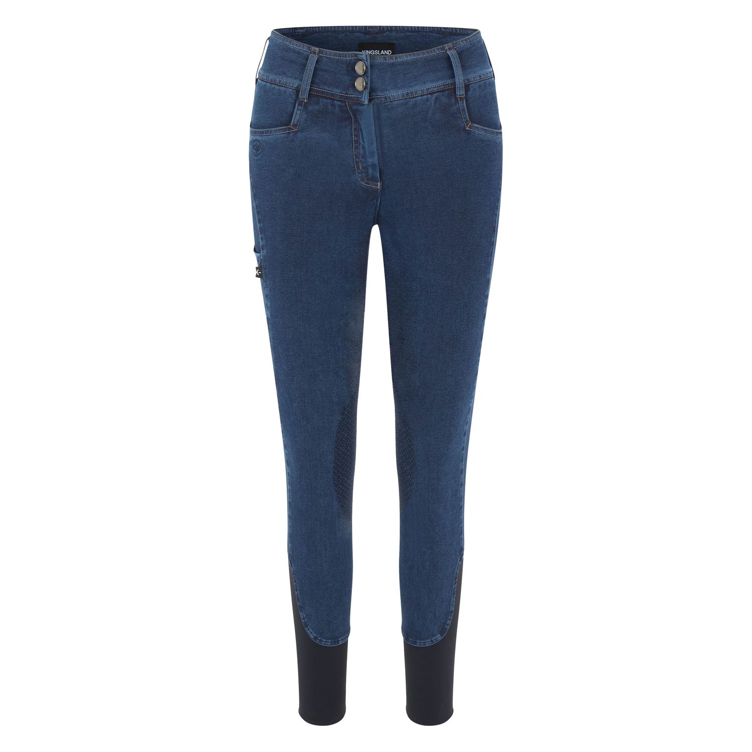 Kingsland KLKayce Kniegrip DenimReithose Damen von Kingsland