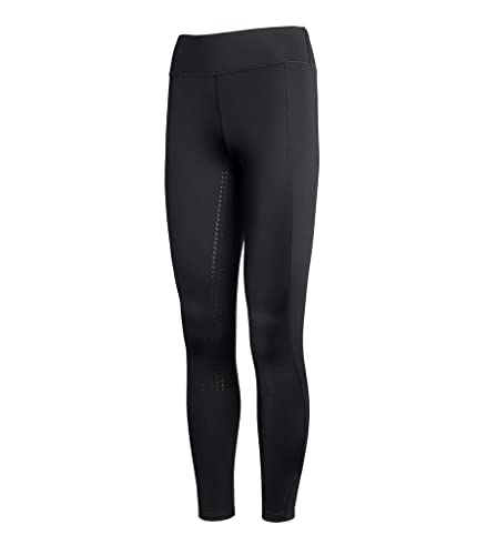 Kingsland KLkattie W F-Tec4 Full-Grip Damen Hose mit gebürsteter Hinterseite Black Winter 2022 Dressage, Größe:L von Kingsland