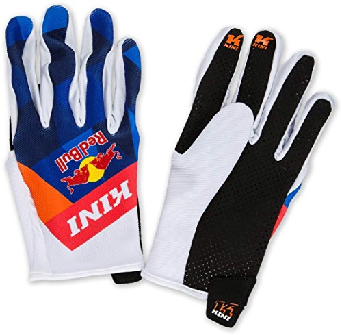 KINI Red Bull Vintage Gloves Orange/Blue Gr. XL von Kini
