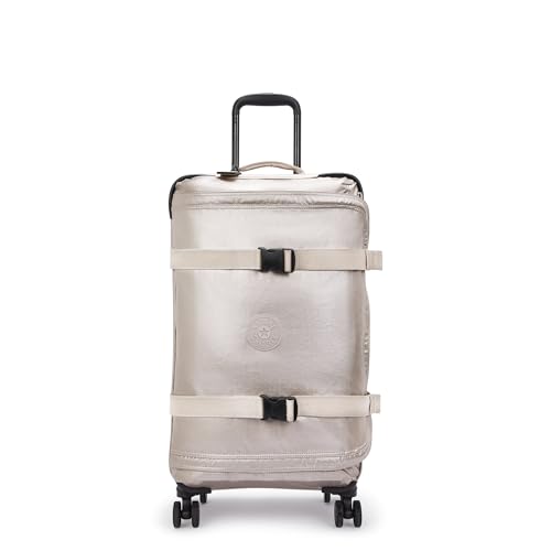 Kipling, Medium 4-Räder-Koffer 360° mit Gummibändern, TSA-Schloss, 66 cm, 71 L, Metallic Glow, Metallic Glow, Spontaneous M von Kipling