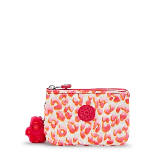 Kipling Kreative kleine Tasche für Damen, vielseitiges Kosmetik-Set, leichtes Nylon, Reise-Organizer, Lateinischer Gepard, 5.75''L x 3.75''H x 1.5''D von Kipling